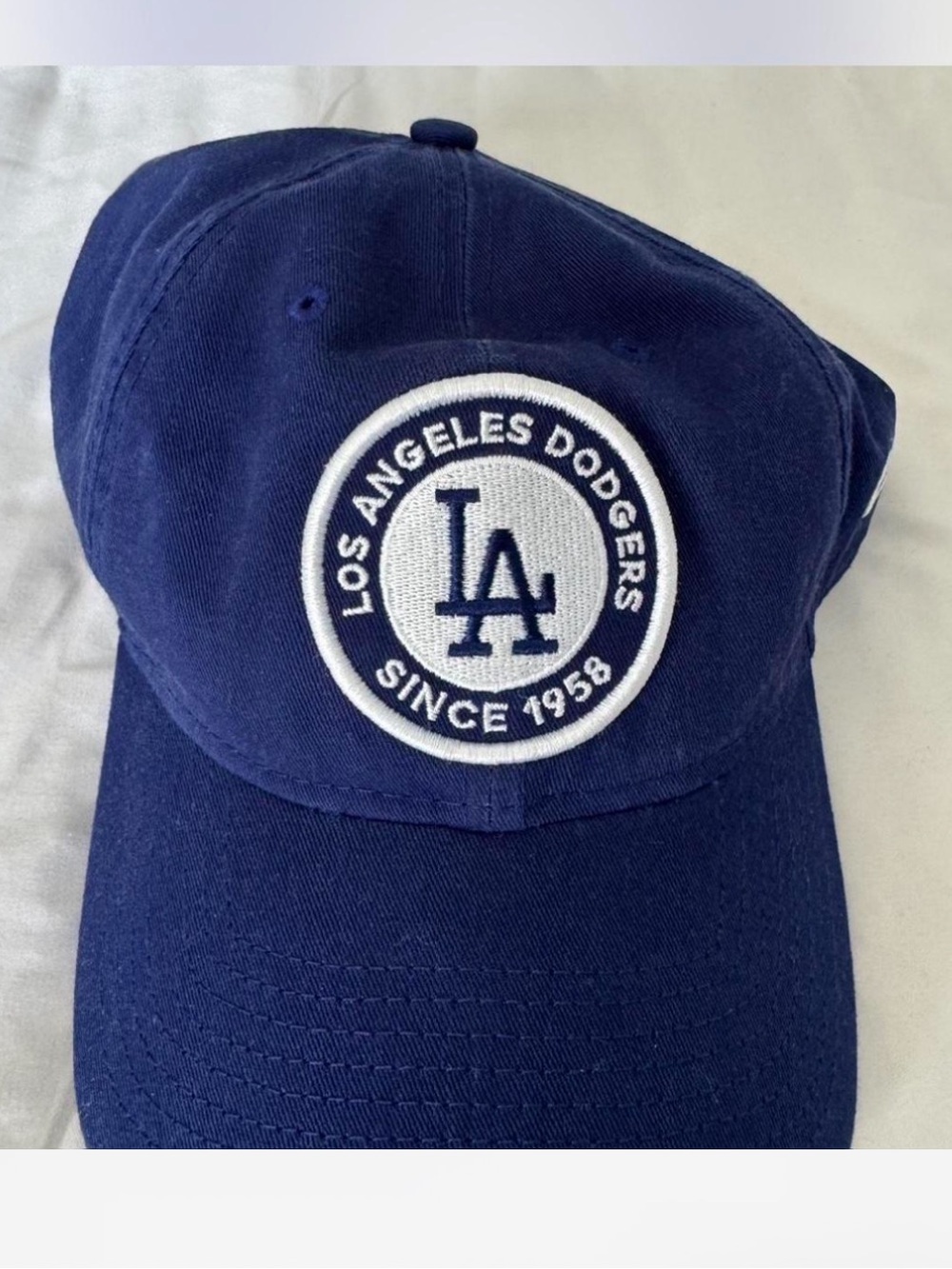 New Era Navy Blue Baseball Cap with Black Interior Trim